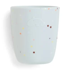 Done by Deer Coffret repas en silicone Confetti Bleu