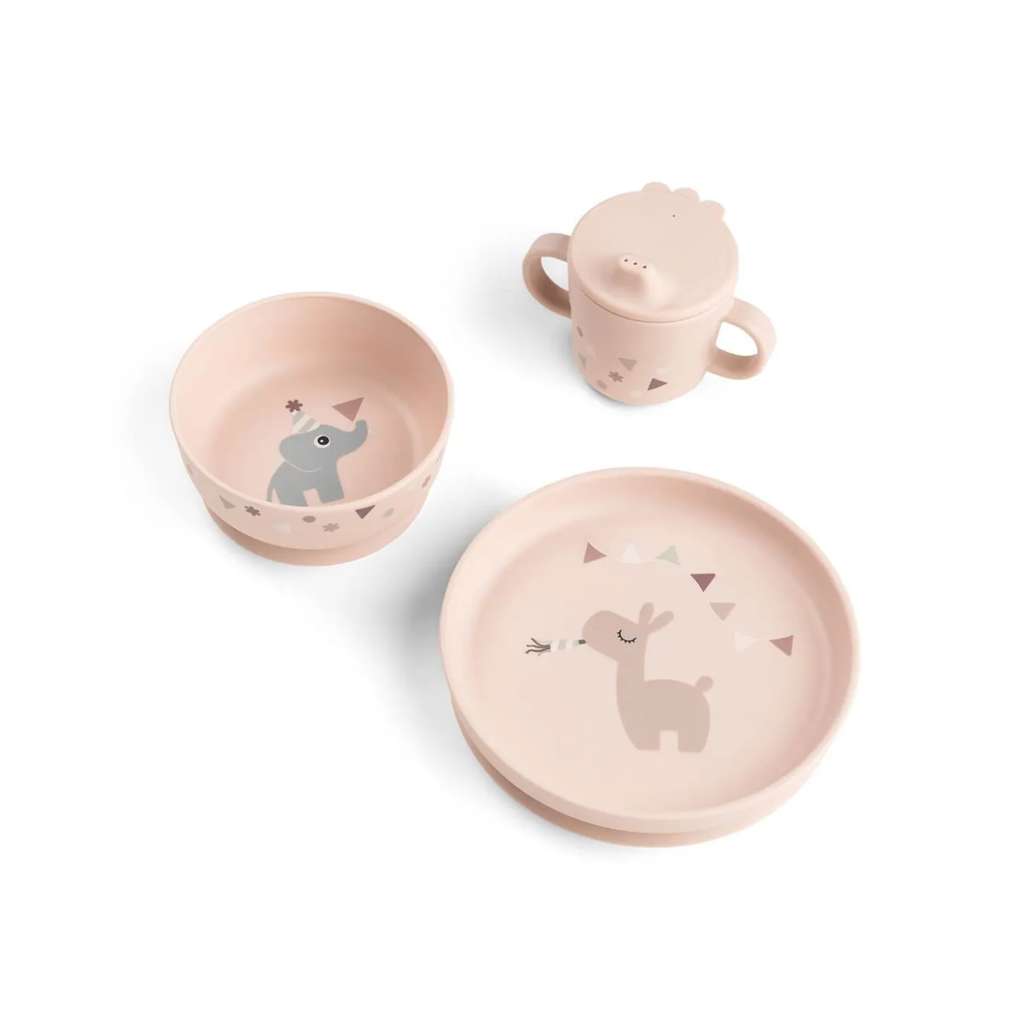Done by Deer Coffret repas Foodie ventouse Celebration Rose