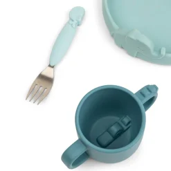 Done by Deer Coffret repas Peekaboo Deer friends Bleu