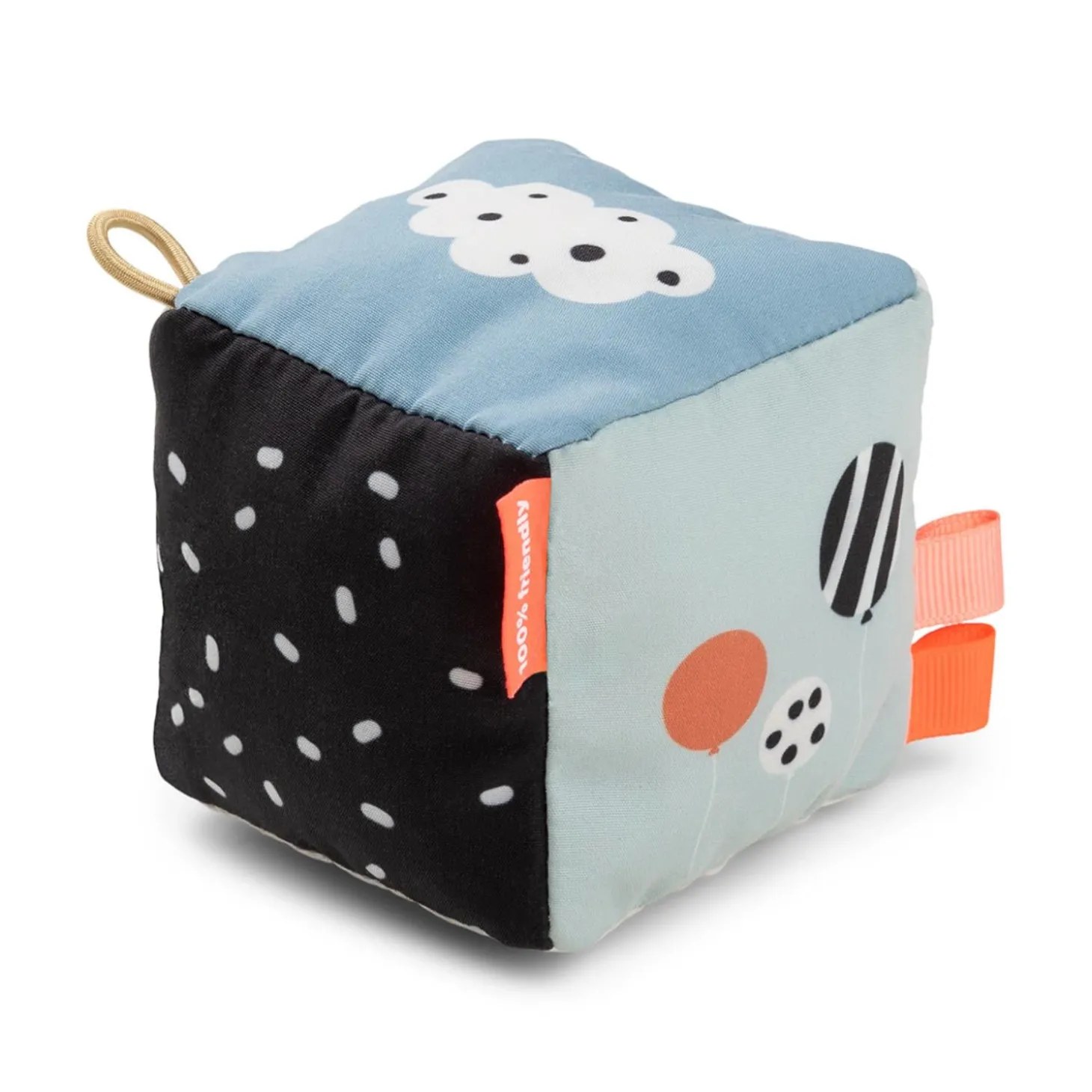 Done by Deer Cube d'activités Happy clouds Multicolore