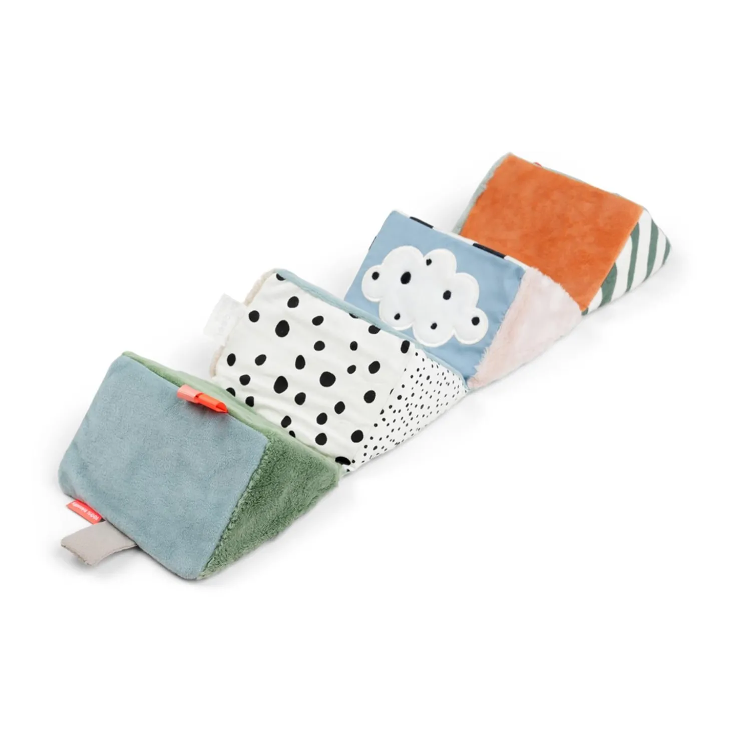 Done by Deer Cube sensoriel dépliable Deer friends Multicolore