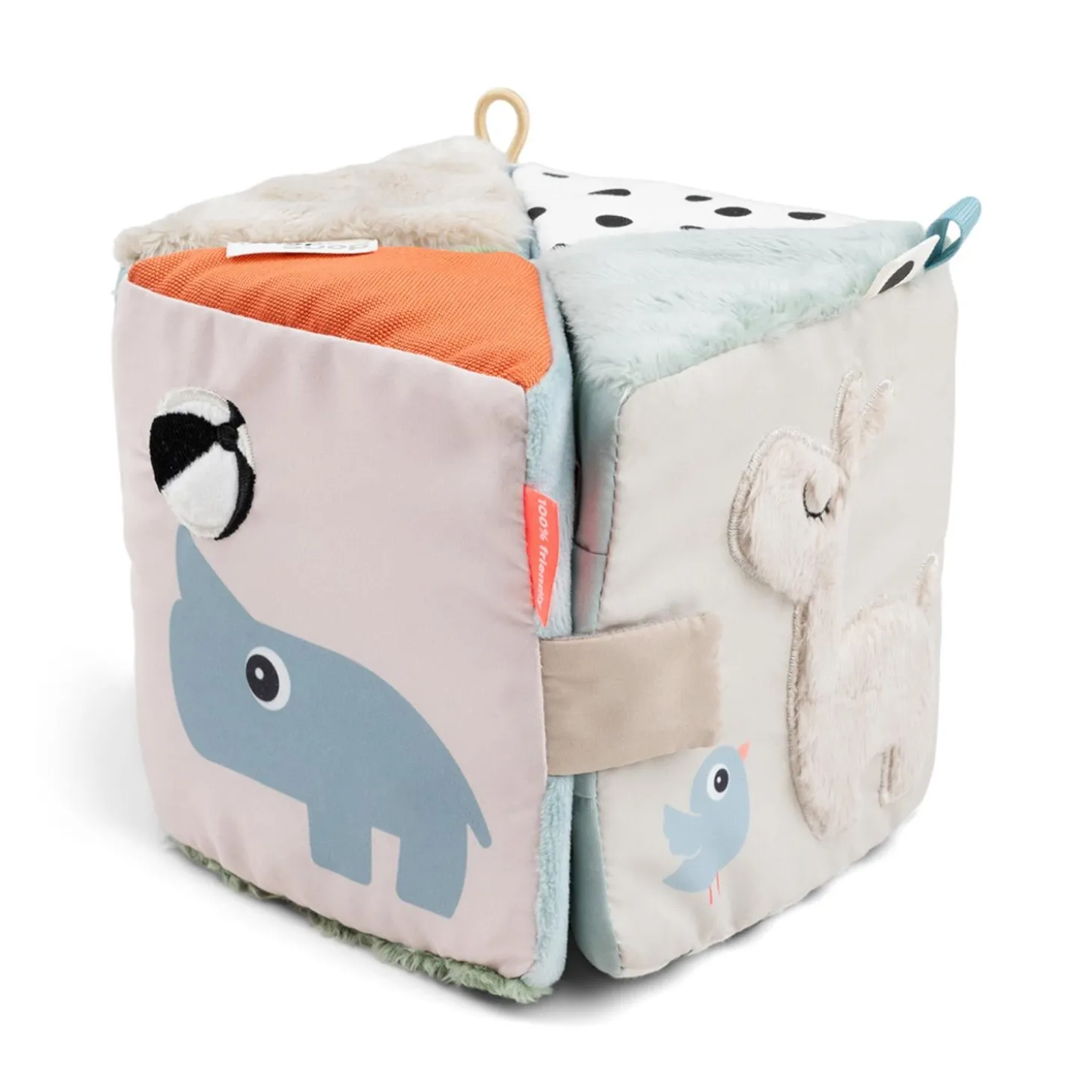 Done by Deer Cube sensoriel dépliable Deer friends Multicolore