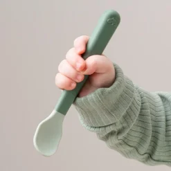 Done by Deer                    Cuillère bébé Foodie Easy-grip lot de 3    Sable