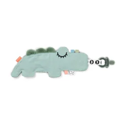Done by Deer                    Doudou attache-sucette Croco    Vert