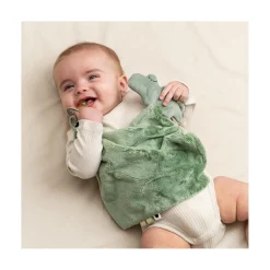 Done by Deer                    Doudou plat Croco    Vert