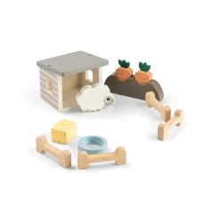 Done by Deer Ensemble de jeu Tiny farm Sheepy Multicolore
