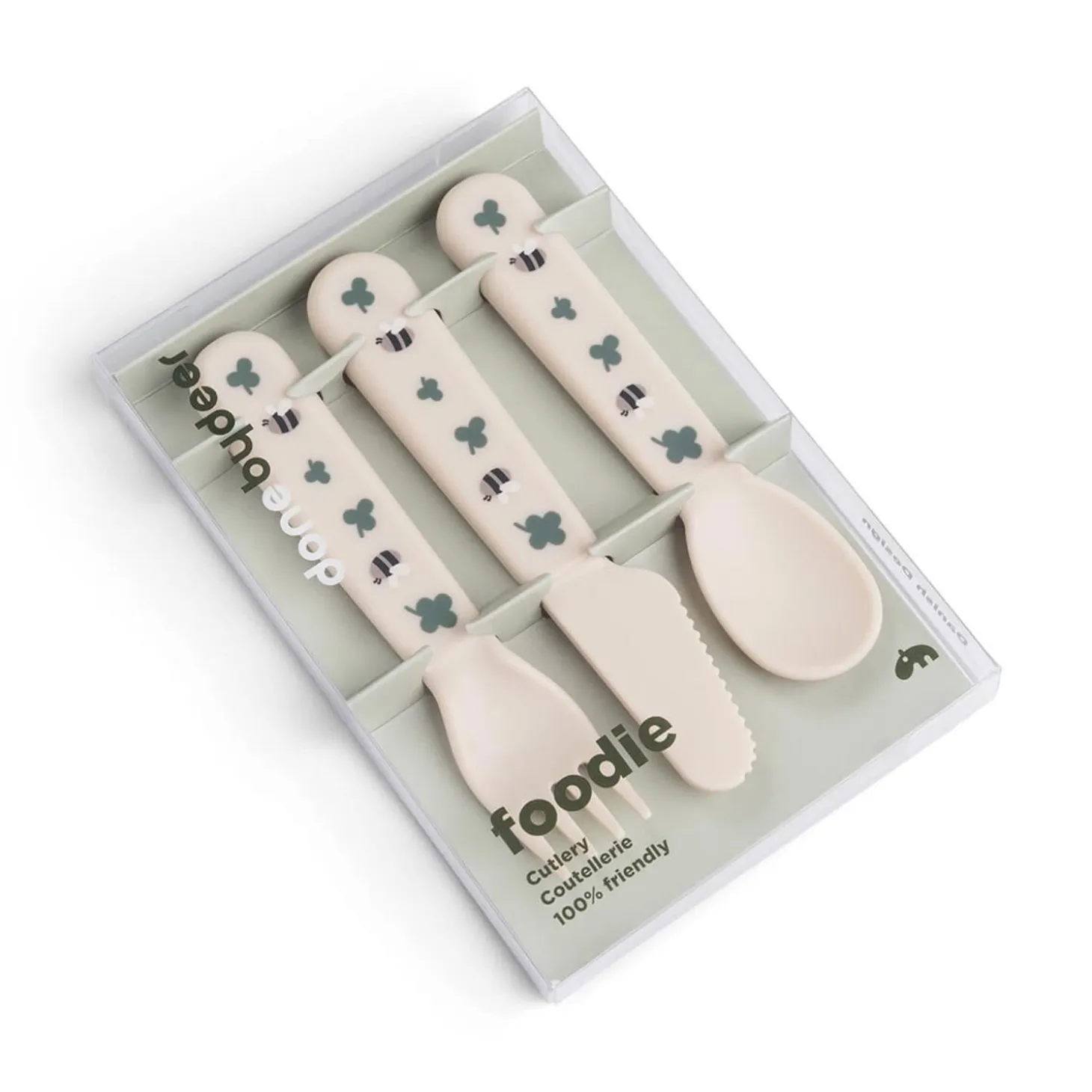 Done by Deer Foodie couverts set de 3 Tiny farm Sable