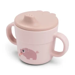 Done by Deer                    Foodie tasse d'apprentissage Tiny farm    Rose            215 ml