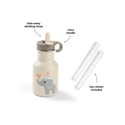 Done by Deer                    Gourde inox Celebration    Sable            350 ml