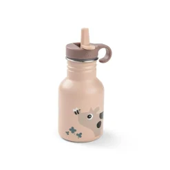Done by Deer                    Gourde inox Tiny farm    Rose            350 ml