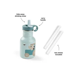 Done by Deer                    Gourde inox Tiny farm    Bleu            350 ml