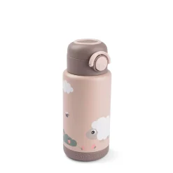 Done by Deer Gourde isotherme Tiny farm Rose 340 ml