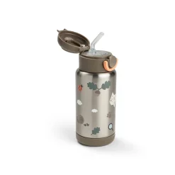 Done by Deer                    Gourde à paille isotherme Tiny trails    Sable            340 ml