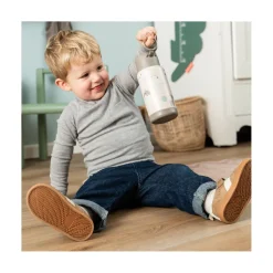 Done by Deer Gourde à paille isotherme Playground Vert 340 ml