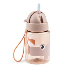 Done by Deer                    Gourde à paille Playground    Rose            280 ml