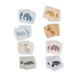 Done by Deer Jeu de memory Deer friends Multicolore