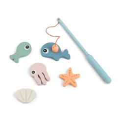 Done by Deer                    Jeu de pêche pour le bain Sea friends    Multicolore