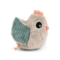Done by Deer Jouet d'éveil Hide&Seek Clucky Sable