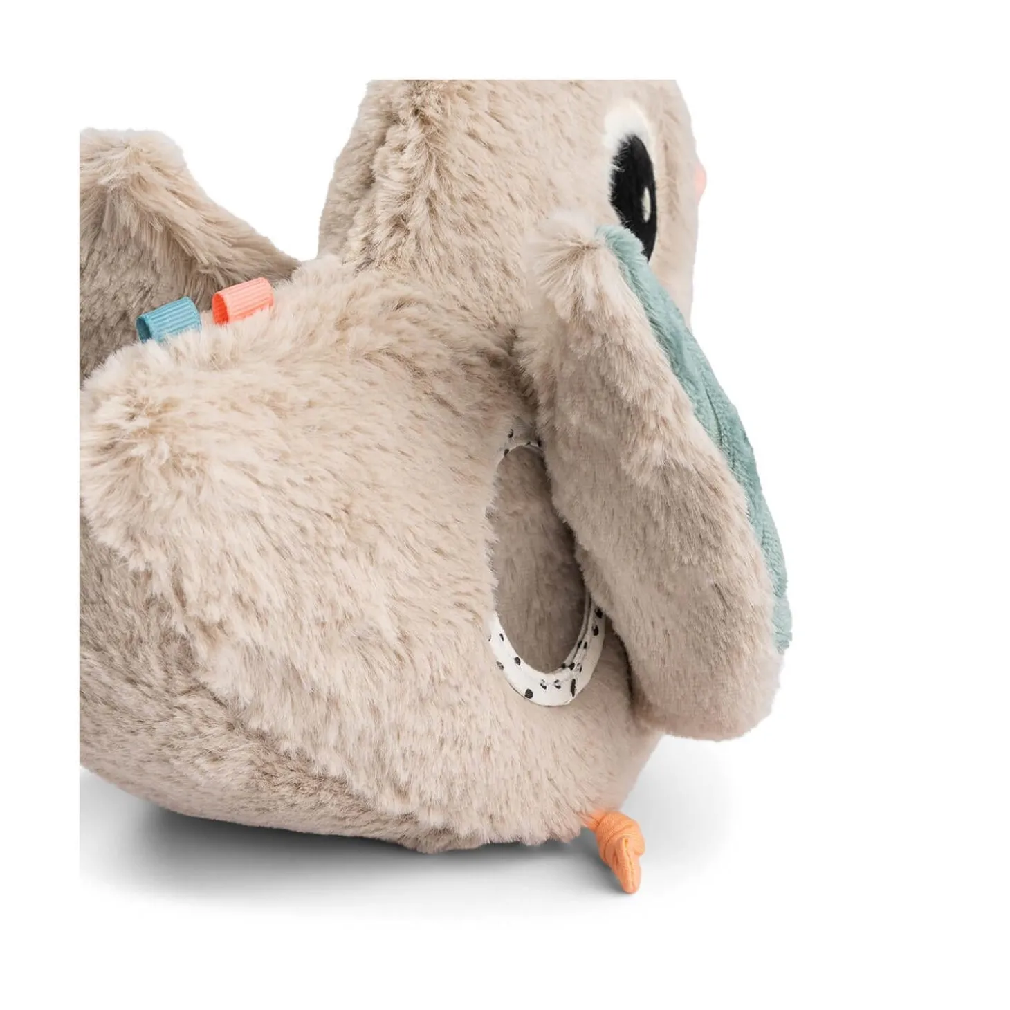 Done by Deer Jouet d'éveil Hide&Seek Clucky Sable