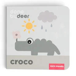 Done by Deer                    Livre d'éveil Croco    Multicolore