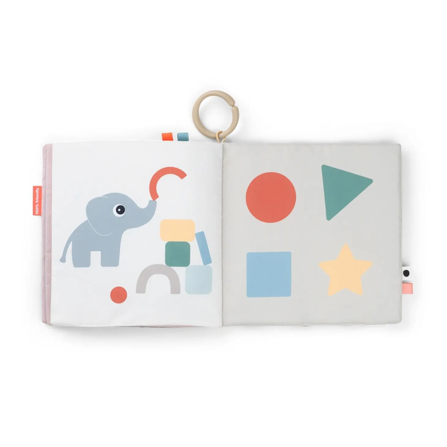 Done by Deer Livre d'éveil Deer friends Multicolore