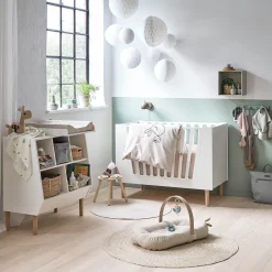 Done by Deer Matelas à langer easy wipe Confettis Sable