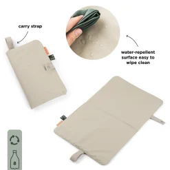 Done by Deer Matelas à langer pliable Sable