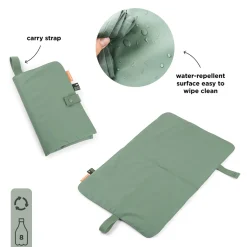 Done by Deer Matelas à langer pliable Vert