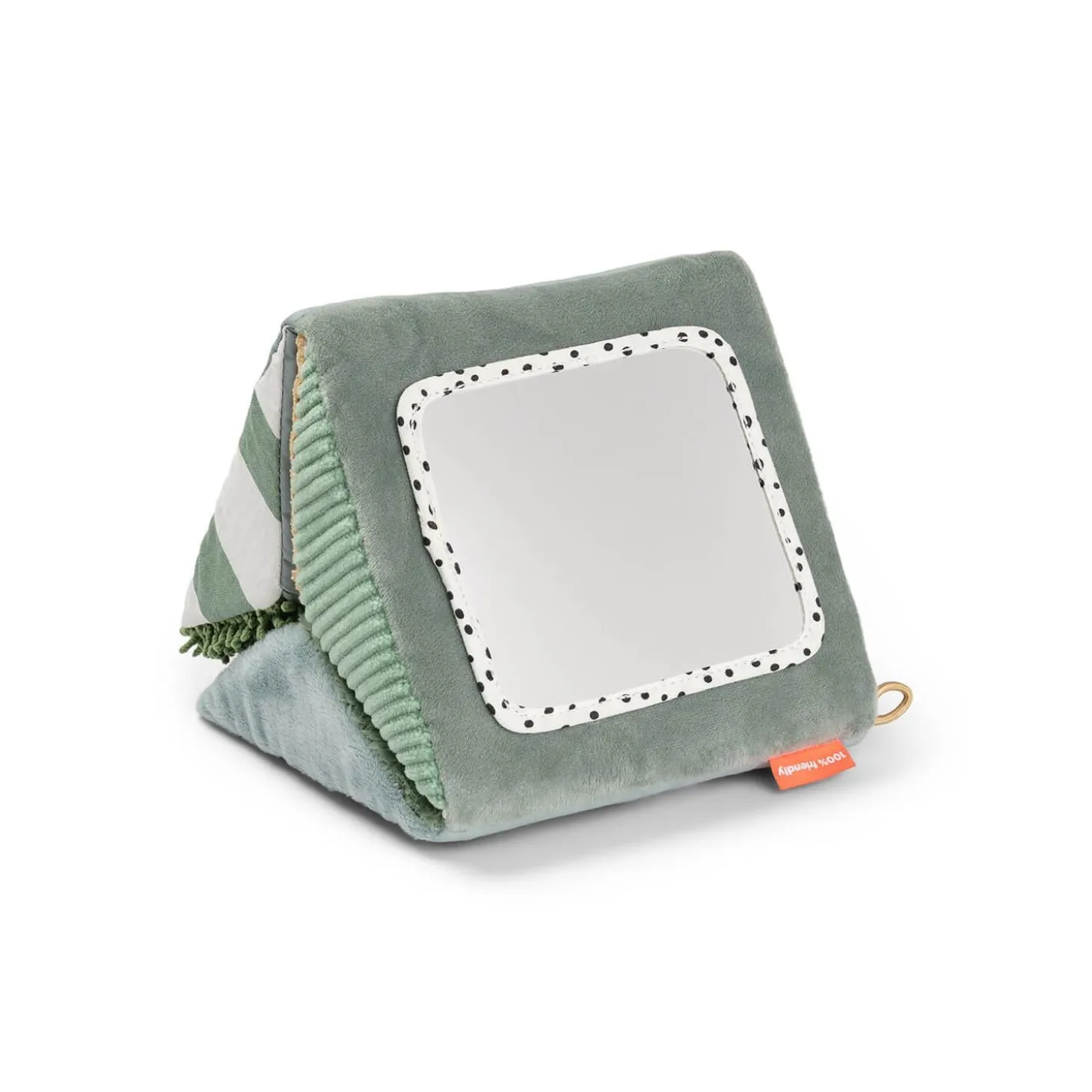 Done by Deer Miroir sensoriel pliable Tiny farm Multicolore