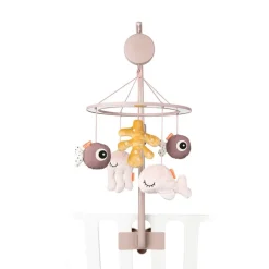 Done by Deer Mobile musical avec miroir Sea friends Rose