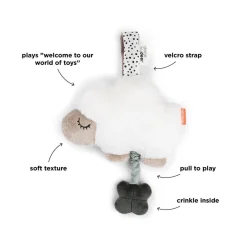 Done by Deer                    Peluche musicale Sheepy    Sable