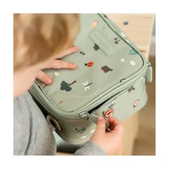 Done by Deer                    Petit sac repas isotherme Tiny trails    Vert