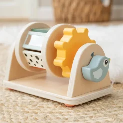 Done by Deer                    Rouleau multi sensoriel d'activité Birdee    Multicolore