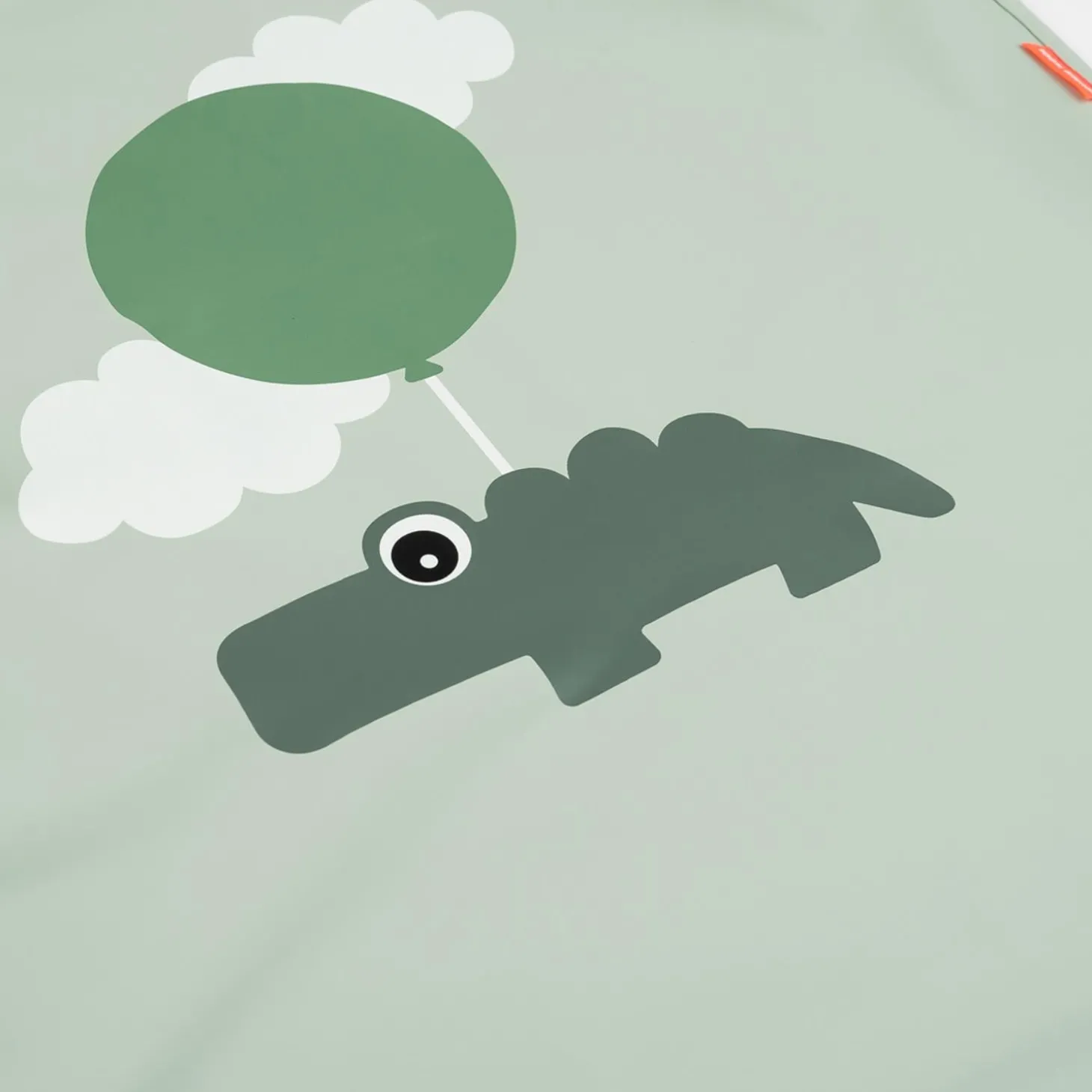 Done by Deer Tablier imperméable pour enfants Happy clouds Vert