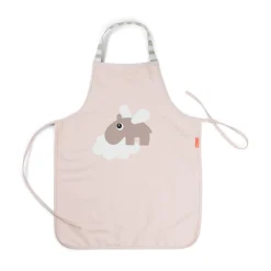 Done by Deer Tablier imperméable pour enfants Happy clouds Rose