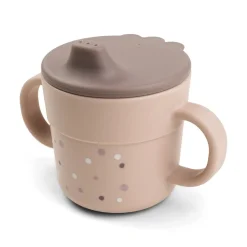 Done by Deer Tasse d'apprentissage happy dots Foodie Rose 215 ml