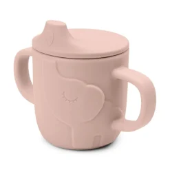 Done by Deer Tasse d'apprentissage Elphee Peekaboo Rose