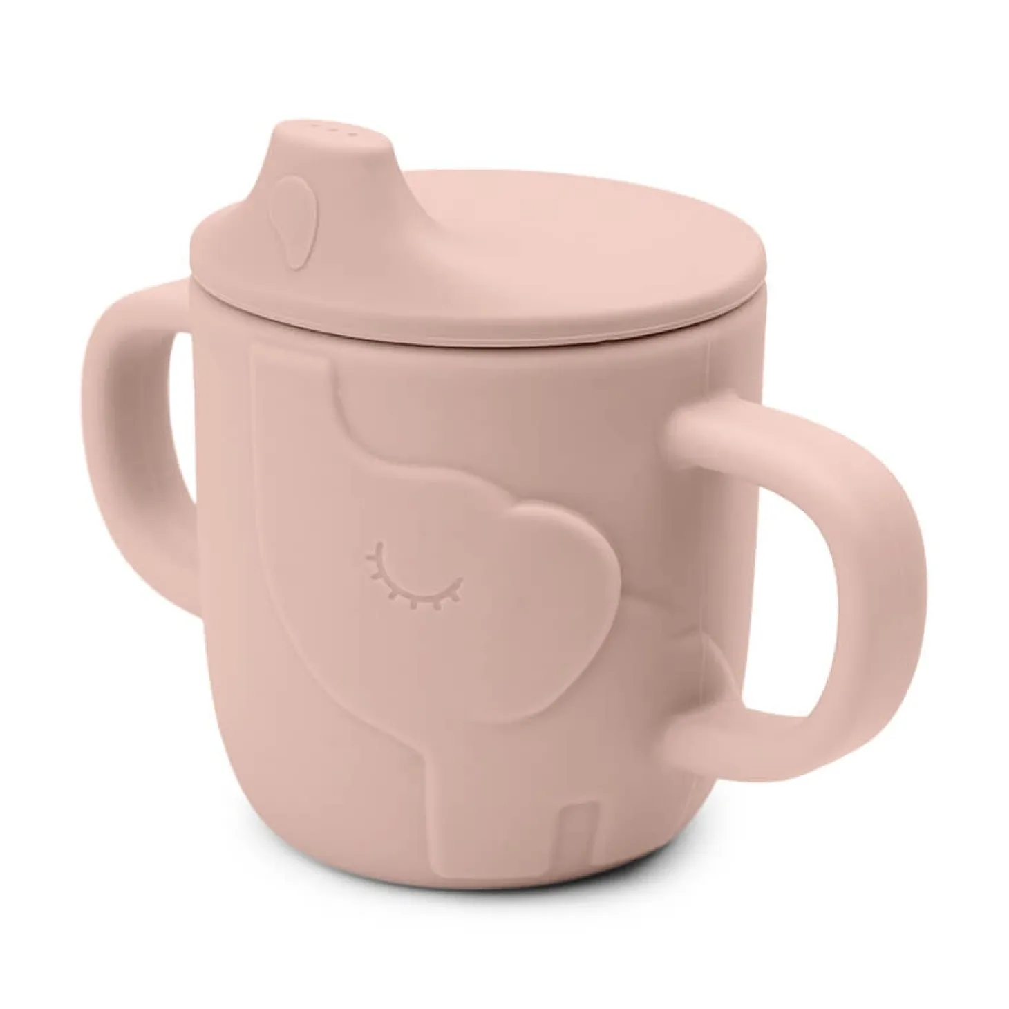 Done by Deer Tasse d'apprentissage Elphee Peekaboo Rose