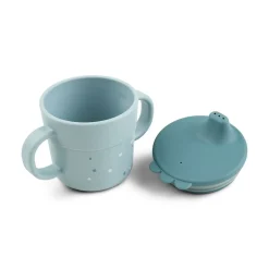 Done by Deer                    Tasse d'apprentissage happy dots Foodie    Bleu            215 ml