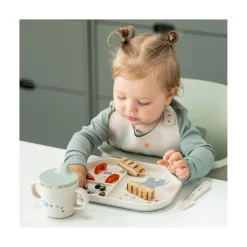 Done by Deer                    Tasse d'apprentissage Foodie Celebration    Sable            215 ml