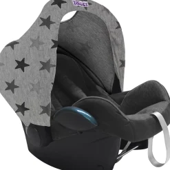 Dooky Capote pare-soleil Dooky pour Groupe 0+ Grey star