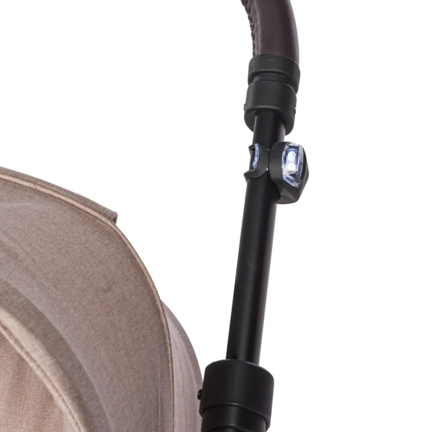Dooky Lumières de sécurité pour poussettes 2pcs Noir