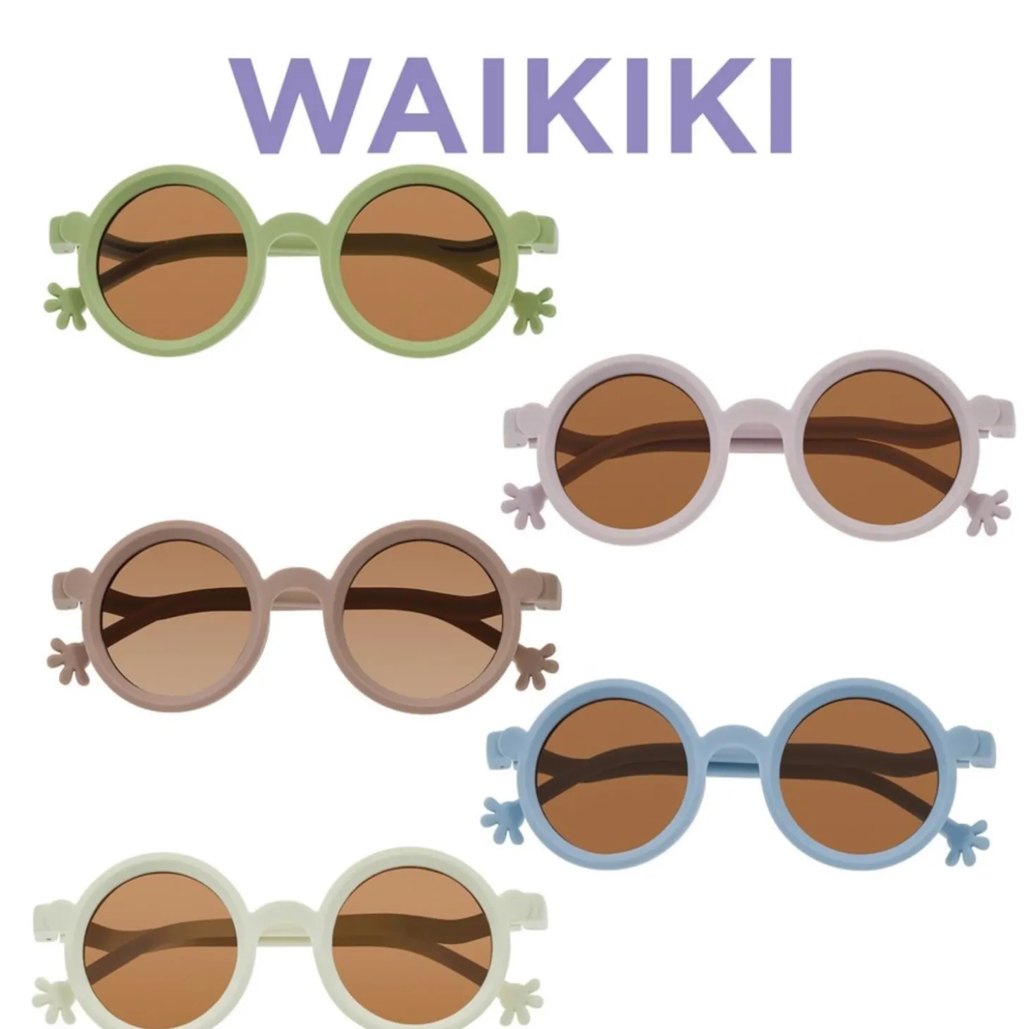 Dooky Lunettes de soleil Bébé Waikiki Blanc