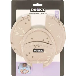 Dooky                    Pads universels    romantic leaves beige