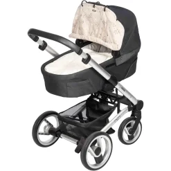 Dooky                    Pare soleil universel poussette et siège auto    Romantic Leaves Beige