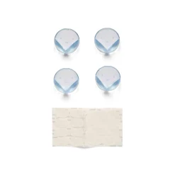 Dooky Protège-Coins 4 Pcs Transparant Noir