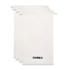 Dooky                    Sacs Vomitoires (4 Pièces)    Blanc