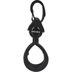 Dooky Set de 2 Crochet 360° pour poussette Noir