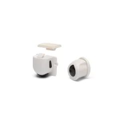 Dooky Verrous Magnétiques (8 Verrous + 2 Clefs) Blanc