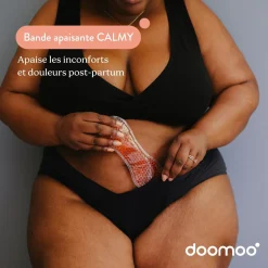 Doomoo                    Bande Apaisante Post-Partum Calmy    Blanc